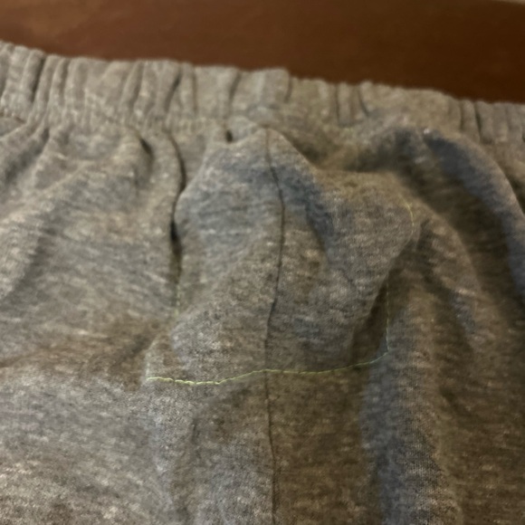 aviator nation smiley happy face sweatpants heather grey - Picture 5 of 5